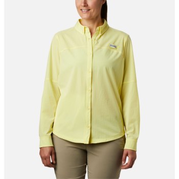 Columbia Coral Point Long Sleeve Woven, Camisa Naranjas Para Mujer | 290651-FKW